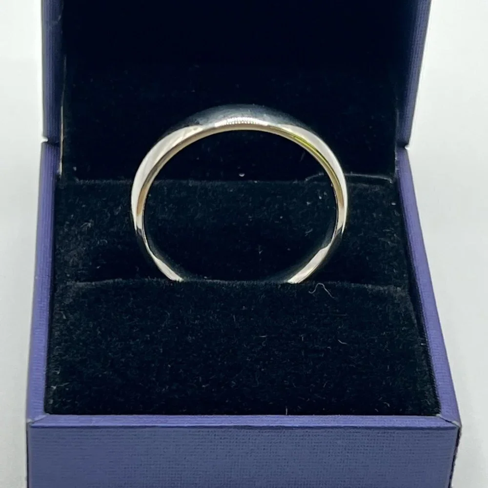 Mens Titanium Wedding Band Size 10.5